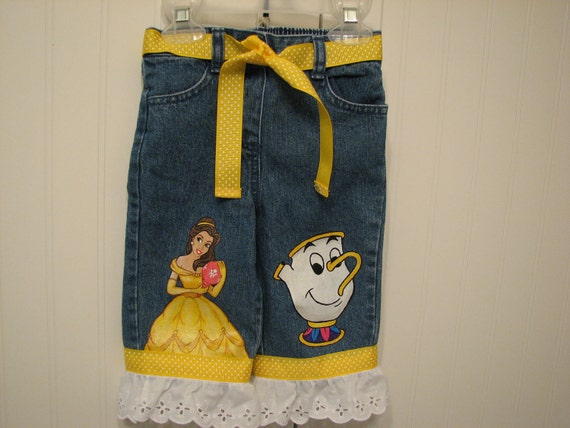 Items similar to Custom Disney Clothing 2 Character Jeans