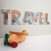 TRAVEL decor letters, wall feature inspirational word