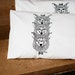 Wolf Totem - Hand Printed Pillow Case Pair - 200tc - by Simka Sol