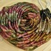 Spectacular Watermelon Tourmaline Gem Beads - One Strand