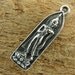Sterling Silver Buddha - Abhaya Mudra Buddha Pendant - One Piece