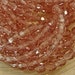 Premium Czech Glass Beads - Perfect For Leather Wrap Bracelets - 4mm French Rose - 100 Pieces