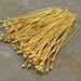 Handmade Ball End 24K Gold Vermeil Headpins - 27 Gauge - 20mm - 100 Pieces