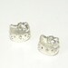 Silver Hello Kitty Post Earrings