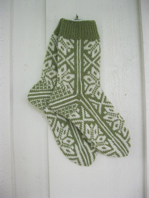Items similar to Handknitted socks from Norway on Etsy