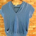 VINTAGE 70s surf top... terrycloth with a hood