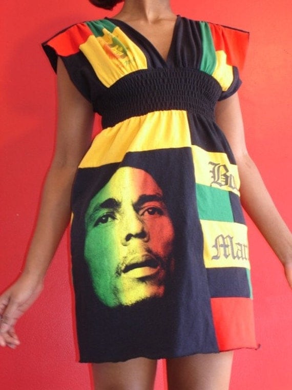 bob marley tee shirt dress