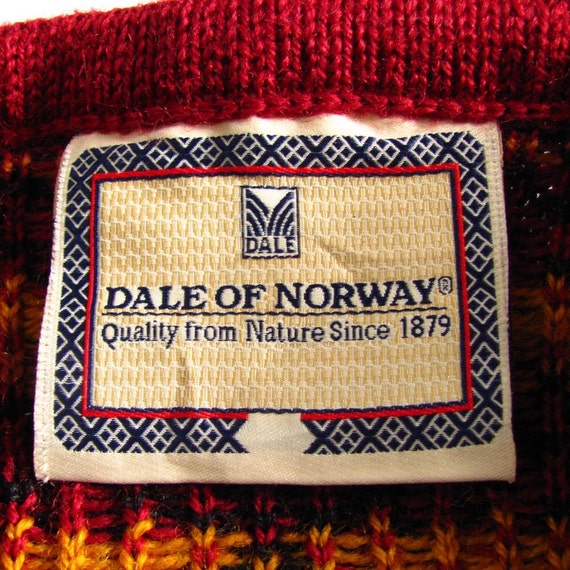 Vintage Classic Norwegian Cardigan Dale of Norway