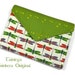 Interchangeable Knitting Needle Case and Accessory Bag - Dragonflies