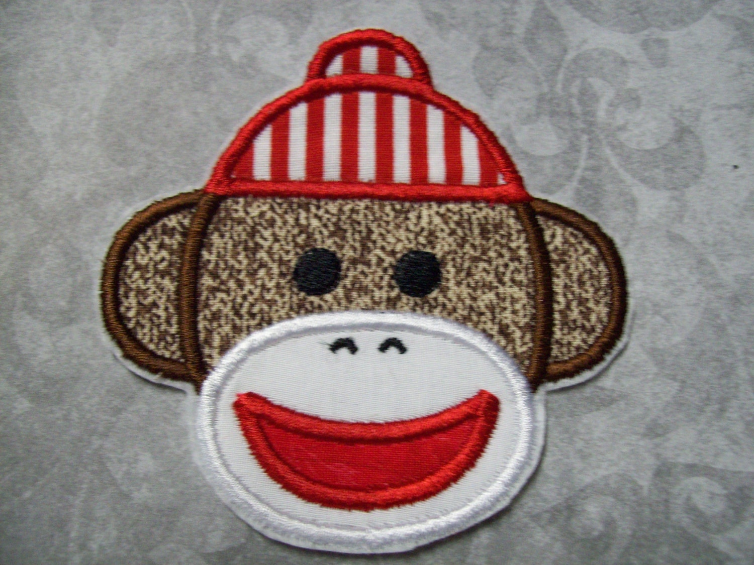 Pin by Roxanne on Embroidery designs Sock monkey birthday, Iron on