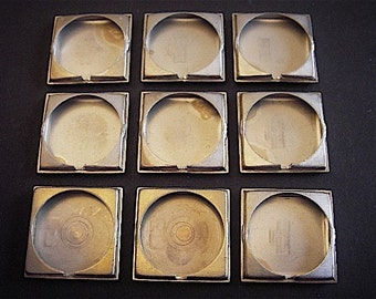 Vintage Antique Watch parts cases backs- Steampunk - Scrapbooking p4