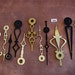 Vintage Antique Watch parts Clock Hands- Steampunk - Scrapbooking q13
