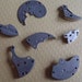 Vintage metal pocket Watch plates - Steampunk - Scrapbooking K87