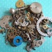 Vintage WATCH PARTS gears - Steampunk parts - P18 Listing is for all the watch parts seen in photos