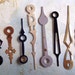 Featured - Vintage Antique Watch parts Clock Hands- Steampunk - Scrapbooking k65
