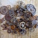 Vintage WATCH PARTS gears - Steampunk parts - t42Listing is for all the watch parts seen in photos