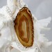 Agate Pendant, Agate Necklace, Carmel Swirl Agate