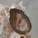 Geode Necklace Agate Slice Druzy