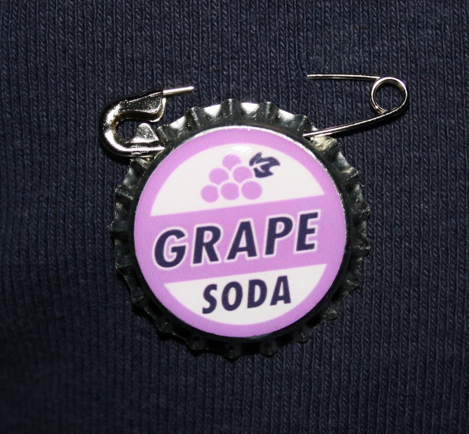 Disney Pixar's Up Grape Soda Bottle Cap Pin Badge V3