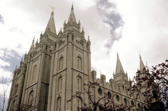 Salt+Lake+LDS+Temple+Clip+Art Drawing & Illustration Fiber Arts Glass Art Mixed Media & Collage ...