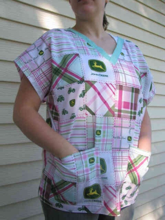 Custom Listing John Deere Scrubs Reserved for Kendallnn