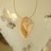 Seashell Druzy Pendant Destash Sea Shell Fossil