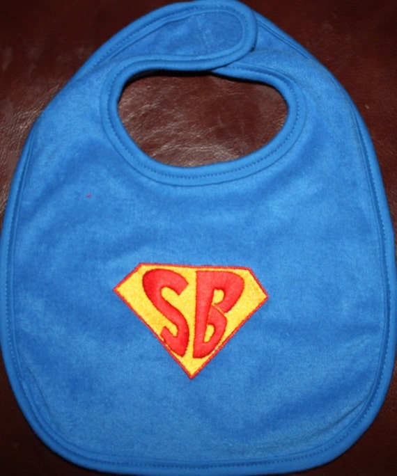 Super Baby  Superhero Baby Bib