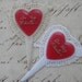 Vintage Be My Valentine CupCake Decorations