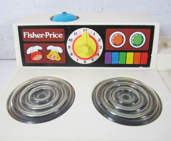 fisher price stove vintage