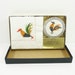 Vintage Paper Napkins Coaster Set Rooster Hallmark Boxed Ensemble Serving Supply PeachyChicBoutique on Etsy