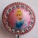 Cinderella Vintage Zipper ID Badge Reel