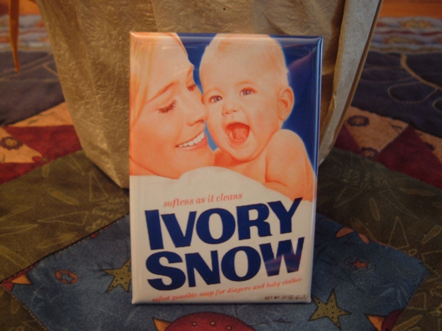 1970's Style IVORY SNOW w/MARILYN CHAMBERS Soap Box