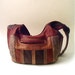 Slouchy vintage Large Patchwork Leather Purse