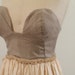 Princess Buttercup Strapless Party Dress