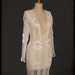 Hand Crocheted Crochet Tunic Beach Wear White Winter White