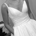 Taffeta or Chiffon Draped Ruched Dress