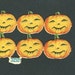 Vintage German Jack o'Lantern Scraps, Die Cuts, Seals