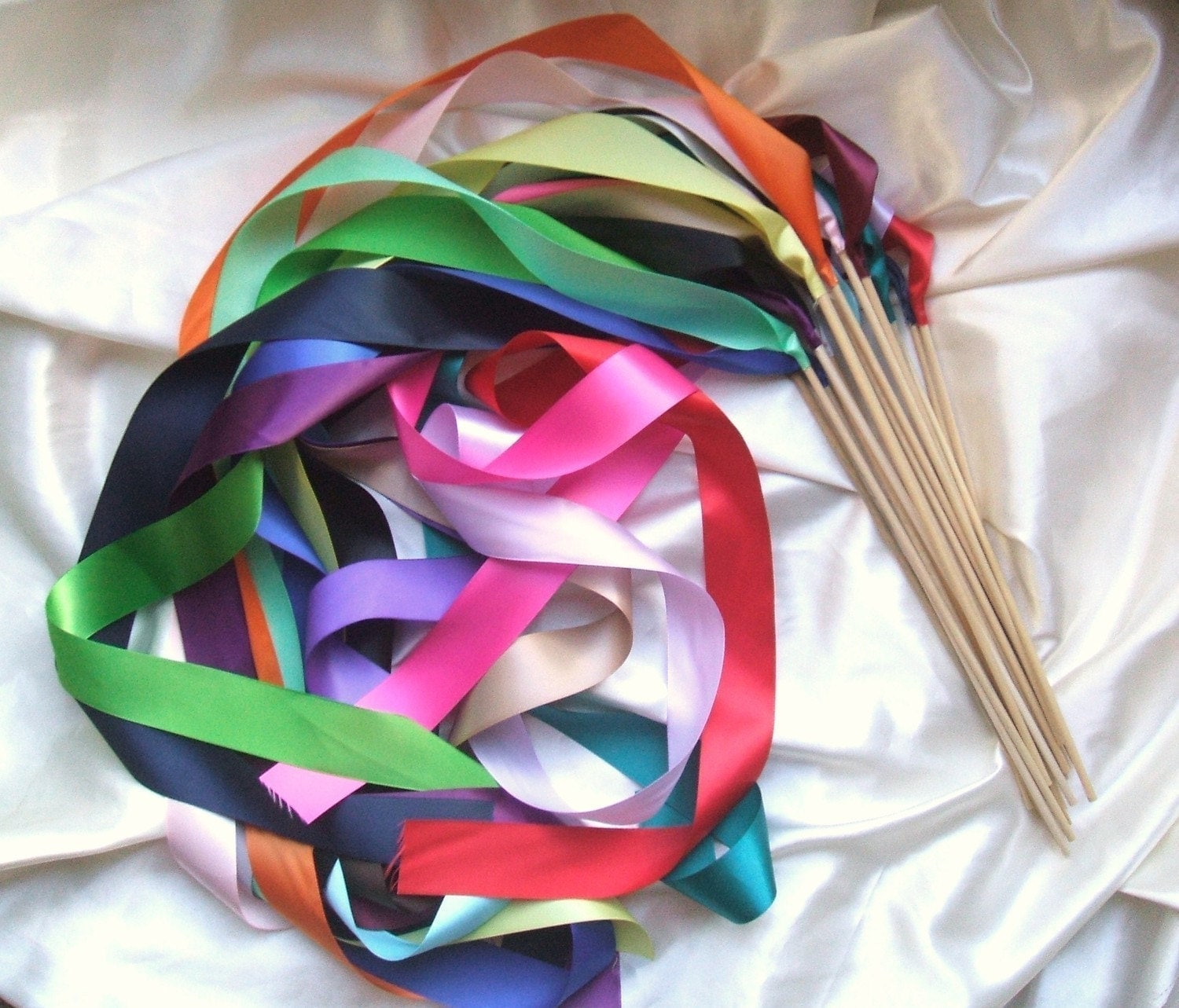 Instead of Rice Jumbo Ribbon Streamer Sticks..PACK OF 50...You