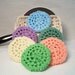6 pack of Round Pot Scrubbers. Pick any 6 out of 20 colors for all your chores around the home.