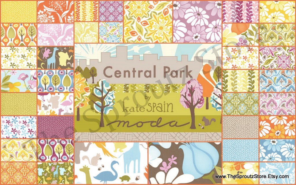 Central Park By Kate Spain For Moda Fabrics Fat Quarter