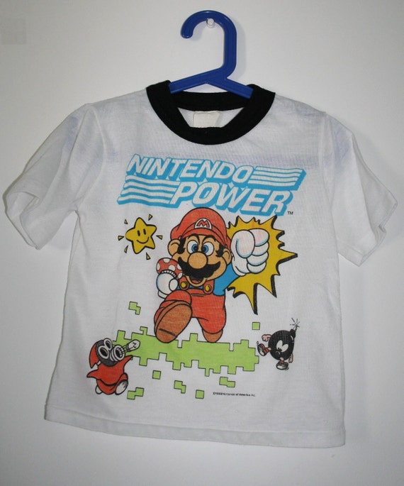 nintendo power shirt