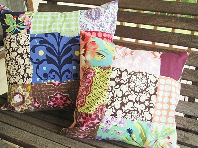 Add on a Patchwork pillow sham different by SouthernCharmQuilts