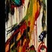 Kelli Dubay Original Fine Art Acrylic Painting 24"x48" When the Devil Toys with Your Soul