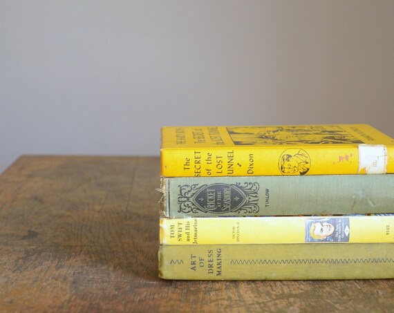 Create Your Own Vintage Book Journal by TheFancyLamb on Etsy