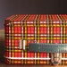 Vintage 1960s Scotch Plaid Lunchbox .. Ohio Art
