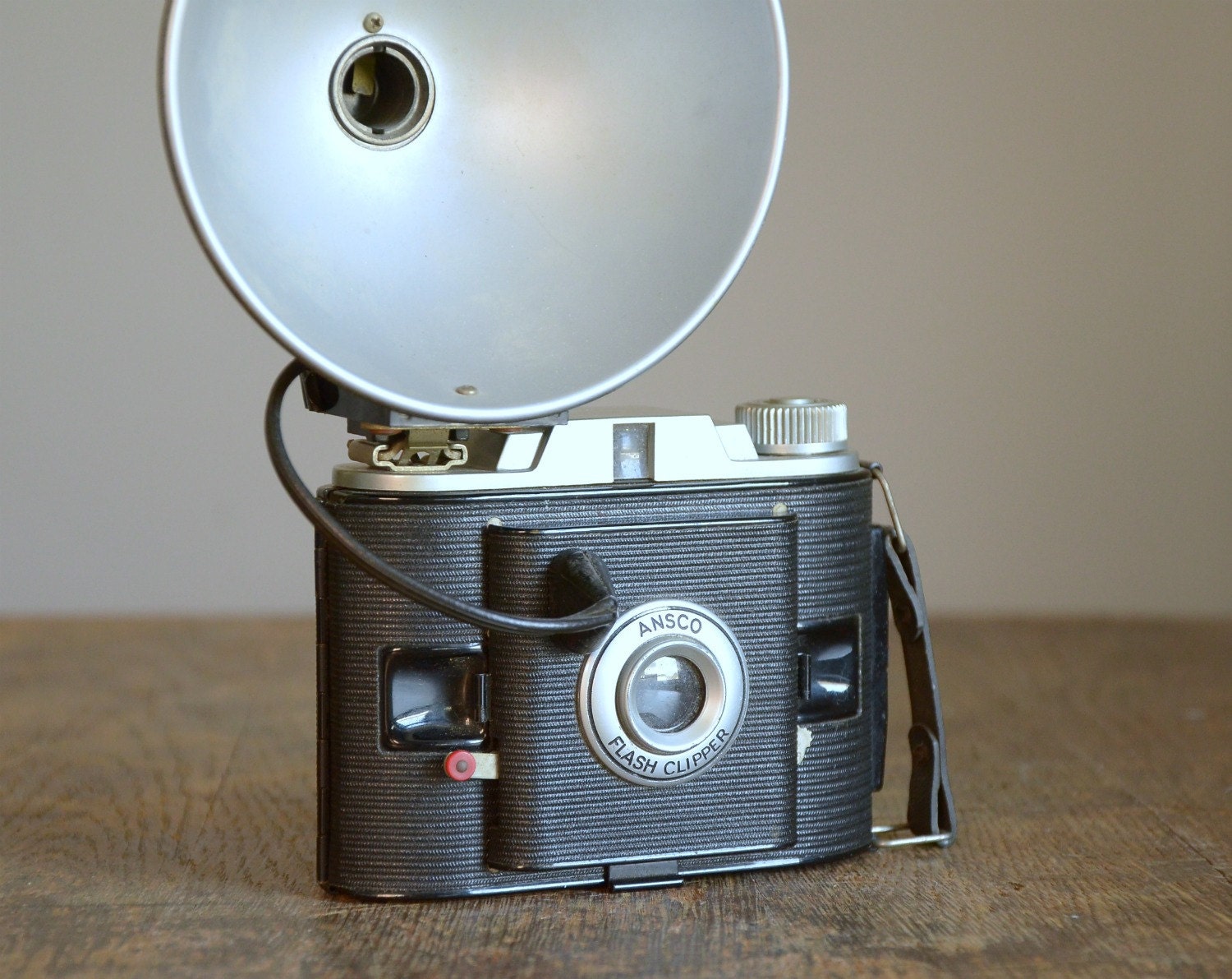 Vintage Camera .. 1940s Ansco Flash Clipper with by ...