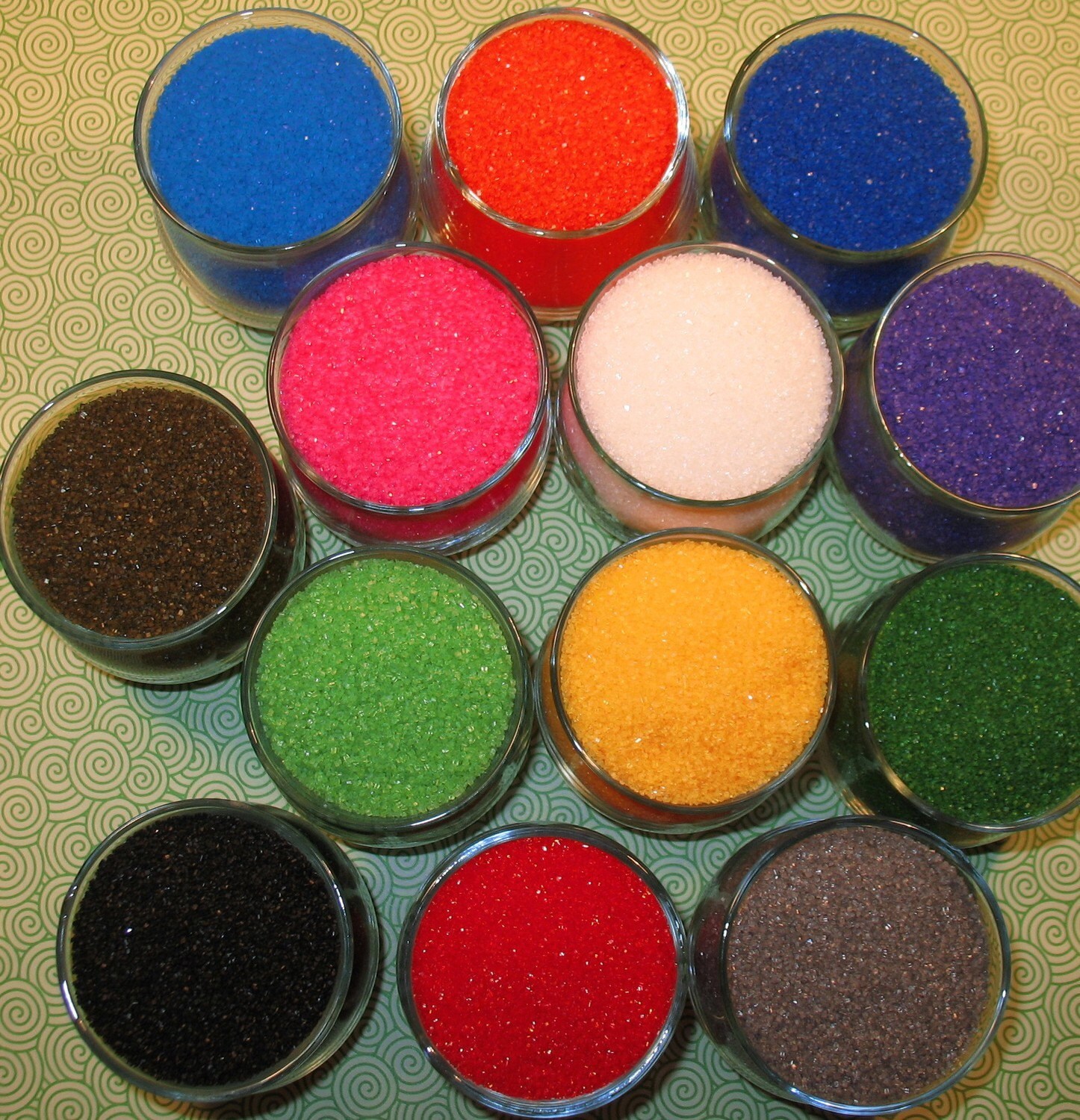 Sanding Sugar 1 1/2 oz Each You Select 8 Desired Colors