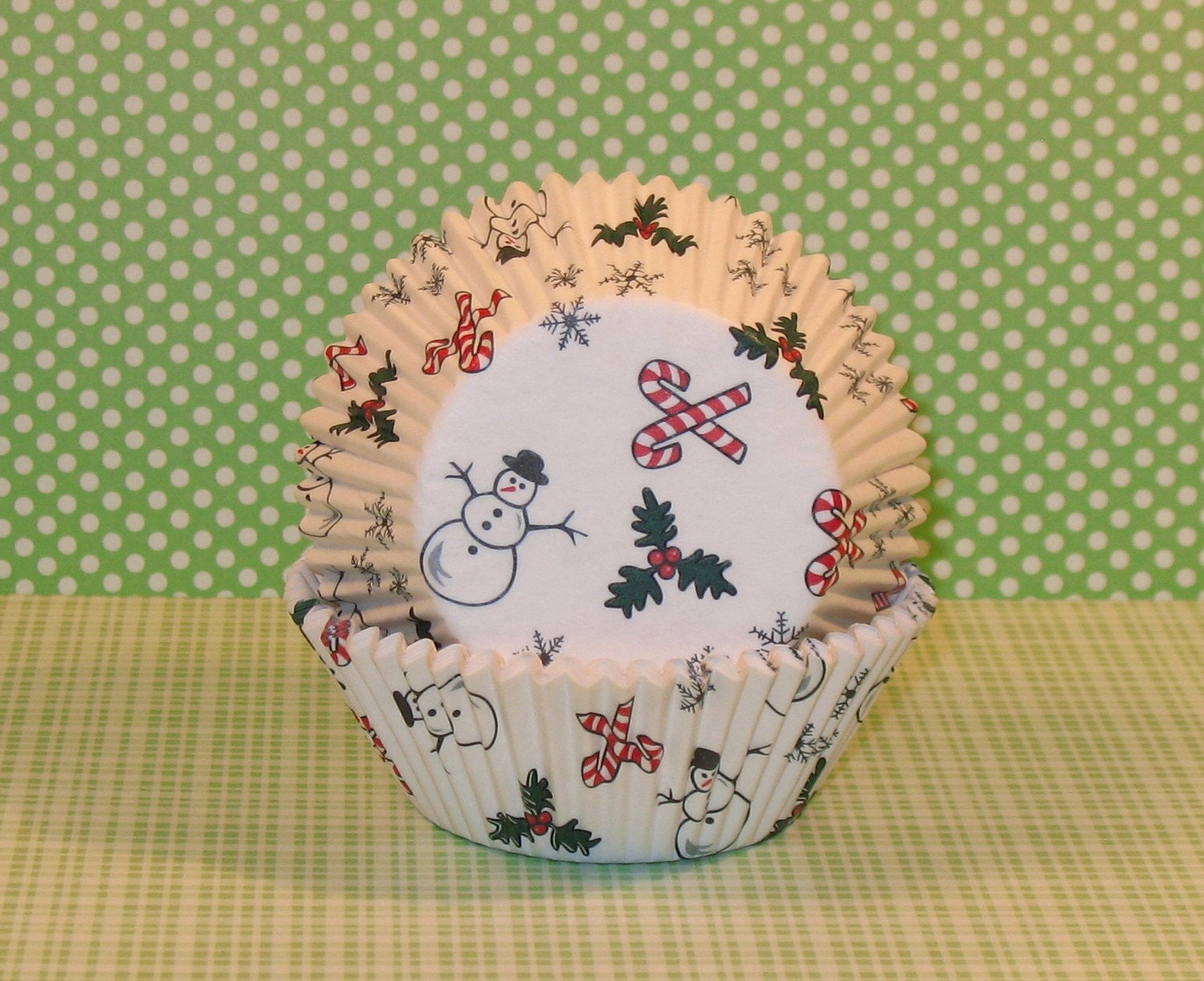 Holiday Cupcake Liners 40