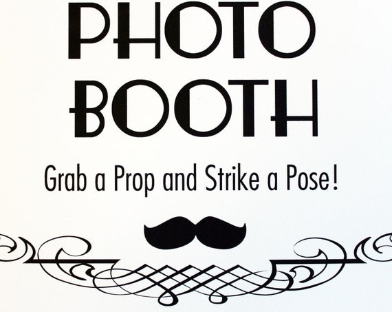 Photo Booth Sign. Photo Booth Prop. Photobooth Prop. Photo