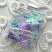 Dichroic Fused Glass Pendant, Dichroic Glass Jewelry, Dichroic Necklace, Rainbow Pendant X2998